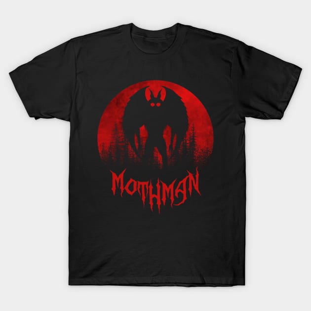 Mothman T-Shirt by Tesszero